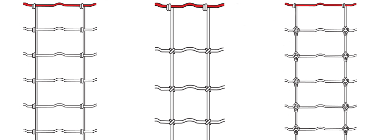 48 in. No Climb Woven Wire Fence Square Deal Knot Horse Fence - China  Square Deal Field Fence, Square Deal Knot Field Fence