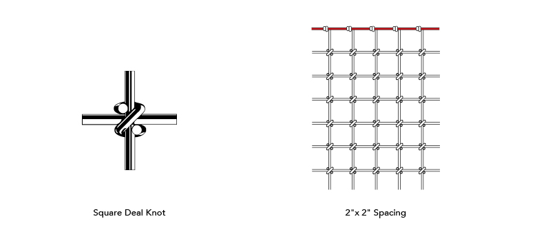 YGK knot and spacing